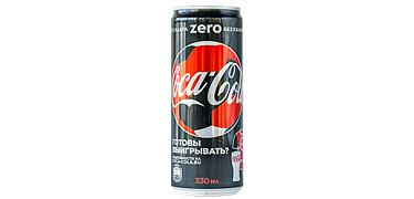 Кока-Кола  Zero 0,33 л.