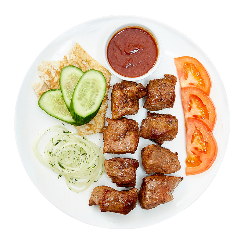 Шашлык из свиной шейки Шашлык из свиной шейки