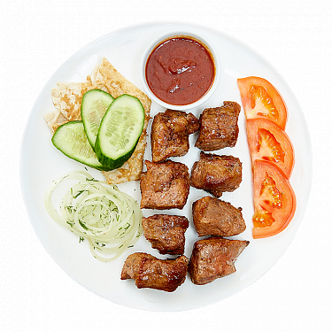Шашлык из свиной шейки Шашлык из свиной шейки